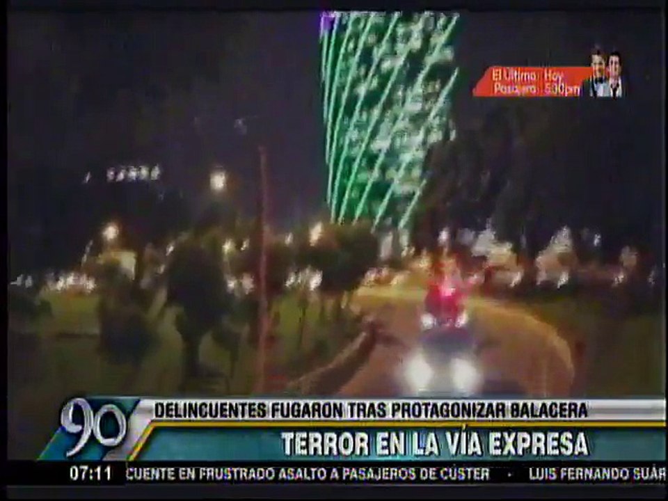 San Isidro: Policías y delincuentes se enfrentan a balazos (VIDEO)