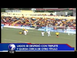 Lagos se convierte en el rival del 'Mambo' por el título de goleo