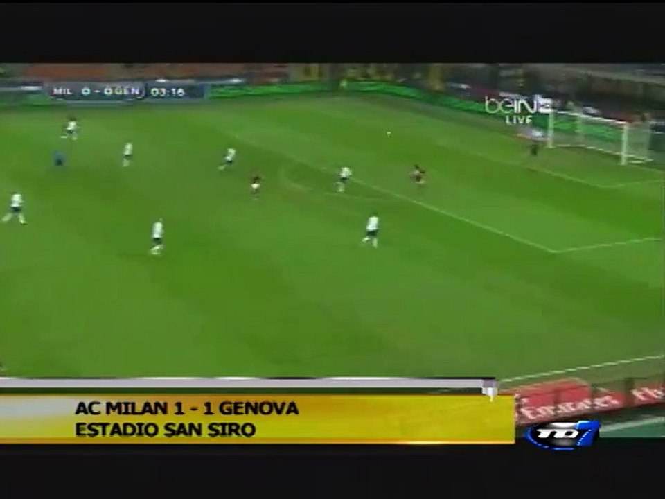 Milan 1 - Genova 1