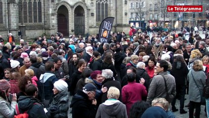 Descargar video: Quimper. Plusieurs centaines de personnes mobilisées pour la culture