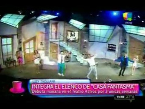 Lizy hablando del éxito de Casa Fantasma en Desayuno Americano - 20 de Marzo