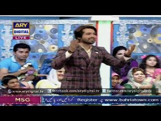 Funny Dance in Game Show to Win Dubai Air Ticket