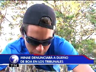 Ministerio de Ambiente denunciará al dueño de una boa que murió en el Simón Bolívar