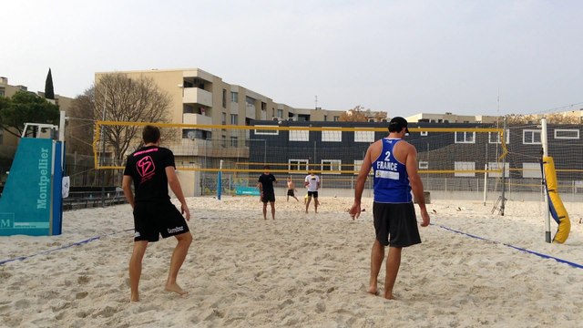 Match SD vs RK debut 1er set