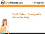 Traffic Tickets: Dealing with them effectively