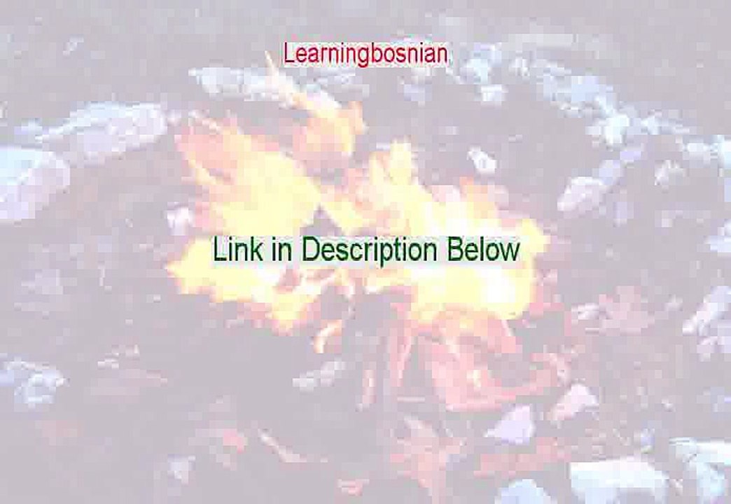Learningbosnian PDF - Get It Now 2015