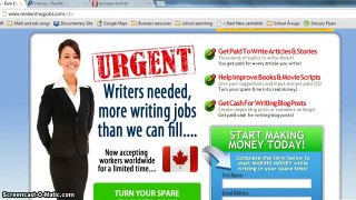 Real writing jobs review