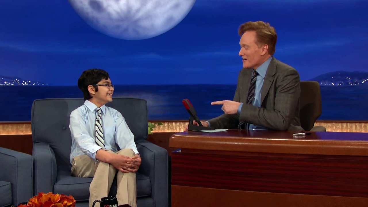 Child Prodigy Tanishq Abraham s Hilarious Science Jokes - CONAN on TBS