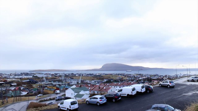 Time Lapse de l'Eclipse solaire totale du 20/03/2015 à Tórshavn, Iles Féroés
