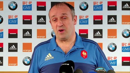 XV de France - PSA : ''Il faut un groupe de 40 ou 50 joueurs''