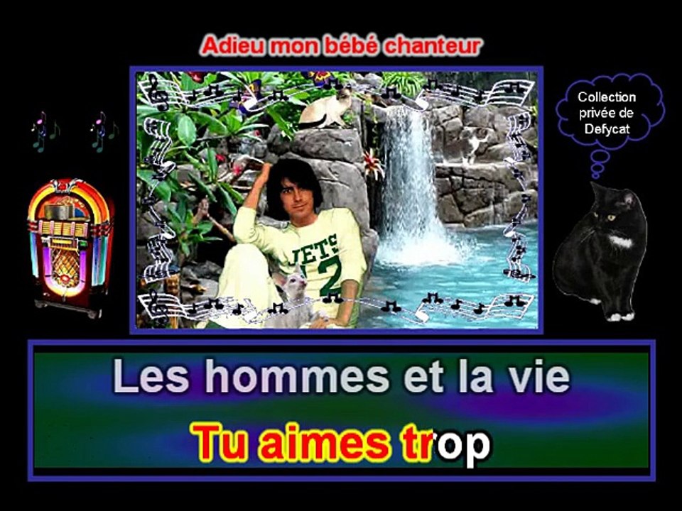 Alain Chamfort - Adieu mon bébé chanteur.
