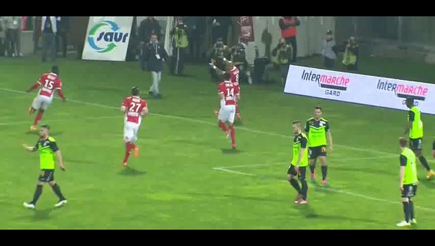 Goal Maoulida - Nimes 2-2 Tours - 20-03-2015