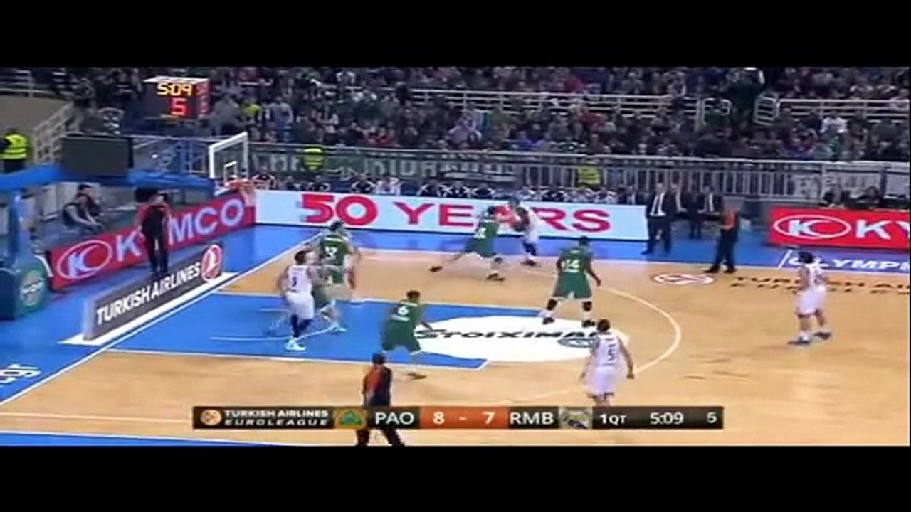 JAMES GIST Highlights Panathinaikos vs Real 85:69