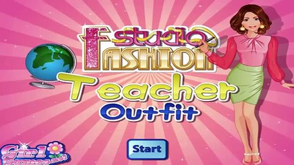 Fashion Studio game - Teacher Outfit designing game for kids
