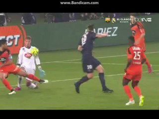 What A SHOOT IBRAHIMOVIC !! PSG - Lorient