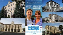 Herault - 2014 - sébastien frey et marie christine fabre de roussac candidats de generation herault par didier denestebe