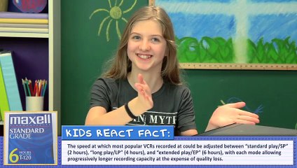 KIDS REACT TO VCR_VHS
