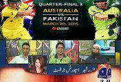Pakistan VS Australia - 20 March 2015 - Pakistan Out Of World Cup 2015