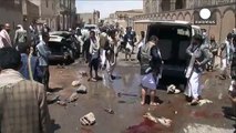 إرتفاع حصيلة تفجيرات المساجد في صنعاء إلى 142 قتيلا