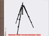 Manfrotto 190XB 3 Section Aluminum Tripod