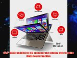 Toshiba 2in1 Convertible Tablet UltraBook 156 Touchscreen Laptop Intel Core i7 12GB DDR3L Ram Memory 256GB SSD Solid Sta