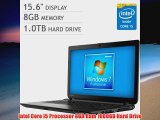 Toshiba Satellite 156Inch Laptop Intel Core i5 processor 8 GB DDR3 memory 1000GB Hard drive Windows 7 64bit