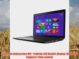 Toshiba Satellite C75DB7350 173Inch Laptop AMD A4 6210 Processor 4GB RAM 500GB Hard Drive Multi DVDRWCDRW drive Windows