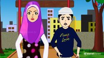 no to talk at back - English Cartoons - Islamic cartoon for children