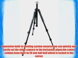 Manfrotto 755XB MDEVE Aluminum Tripod with Built in 50mm Ball Leveler