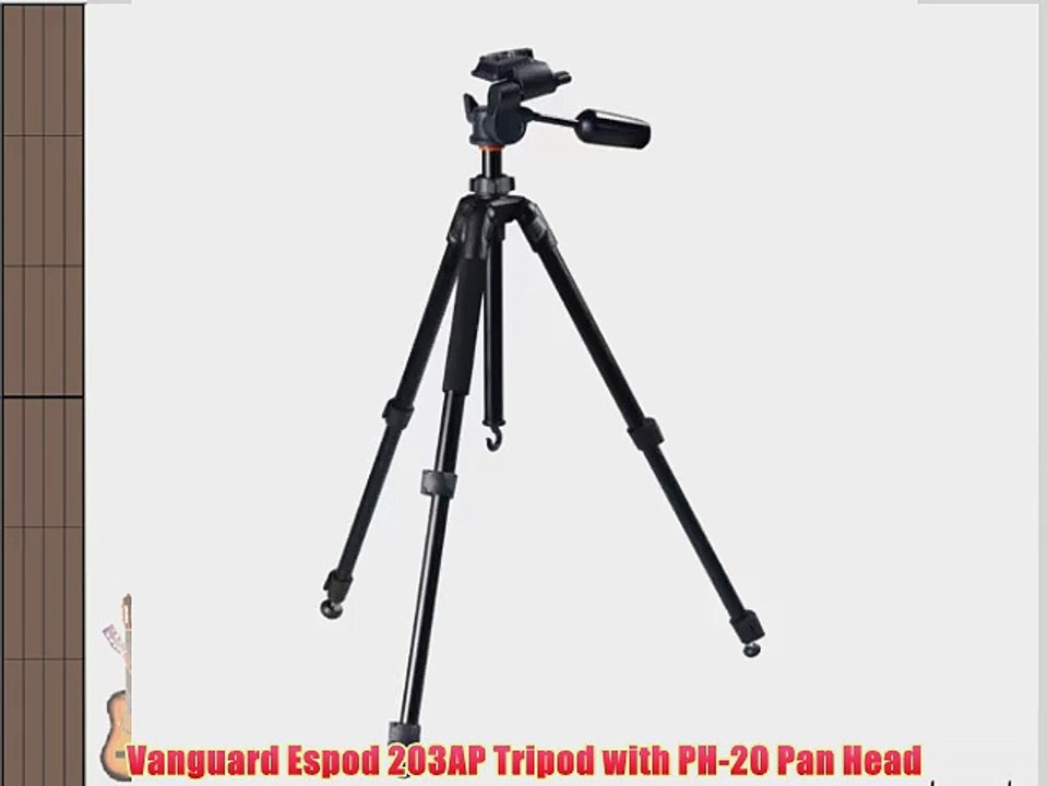 Vanguard Espod 203AP Tripod with PH-20 Pan Head