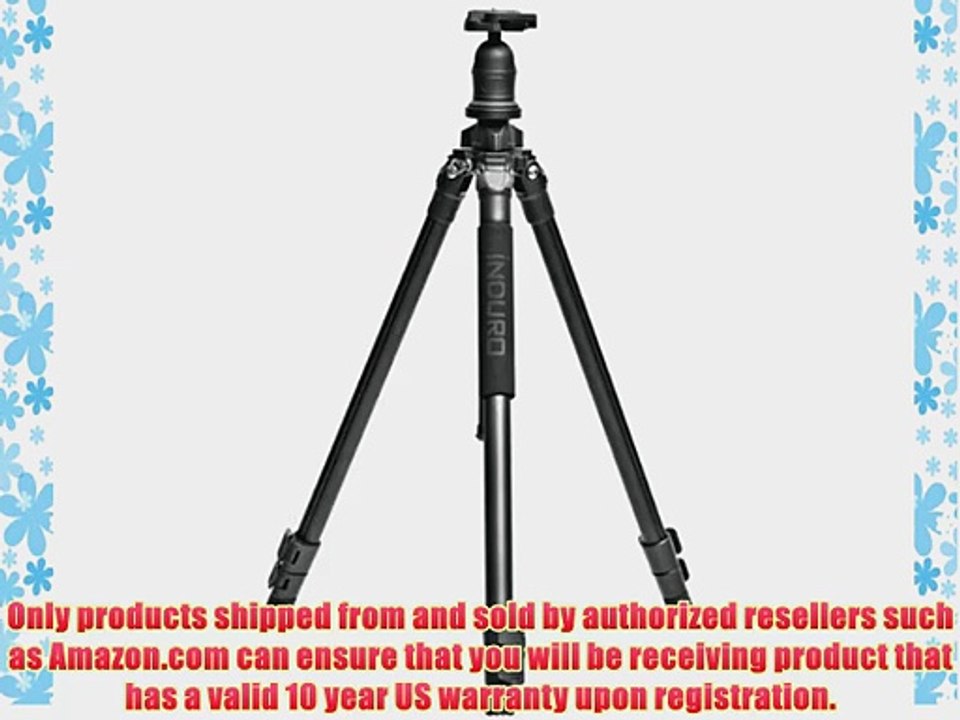 Induro AKB1 Tripod with Ballhead 62-Inch Max Height 12.8lb Load Capacity