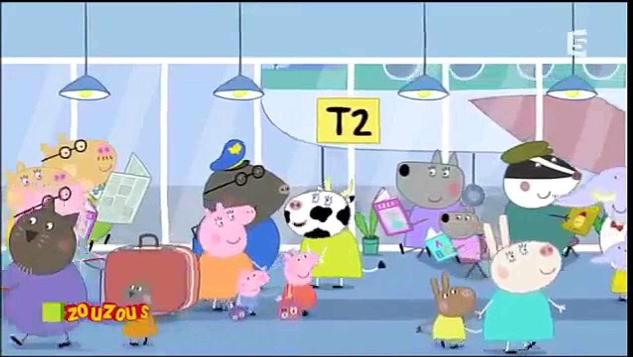 Peppa Pig Le départ en vacances (HD) // Dessins animés complets pour enfants en Français