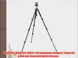 Manfrotto MK293A4-A0RC2 293 Aluminum Compact Tripod Kit with Ball Head with Quick Release