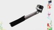 Travel Pole Silver - 13- 38 GoPro Extension Pole with Tripod Mount and Nut for GoPro Hero 43 32