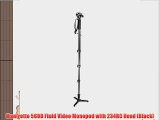 Manfrotto 560B Fluid Video Monopod with 234RC Head (Black)