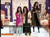 Pakistani Justin Bieber Girls in Morning Show -