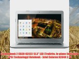 Chromebook 2 CB30B3123 133 LED TruBrite Inplane Switching IPS Technology Notebook Intel Celeron N2840 216