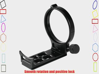 Kirk Quick Release Replacement Lens Collar for Nikon 80-400mm f/4.5-5.6 VR Lens (USA)