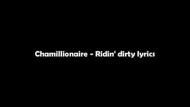 Chamillionaire - Ridin dirty' with lyrics [HD]