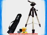 PROFESSIONAL 57 Inch Camera Tripod with Carrying Case For The Panasonic Lumix DMC-GF1 FZ35