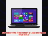 NEW Toshiba C855ds5109 Dual Core 32ghz Turbo 4gb RAM 500gb Hd 156