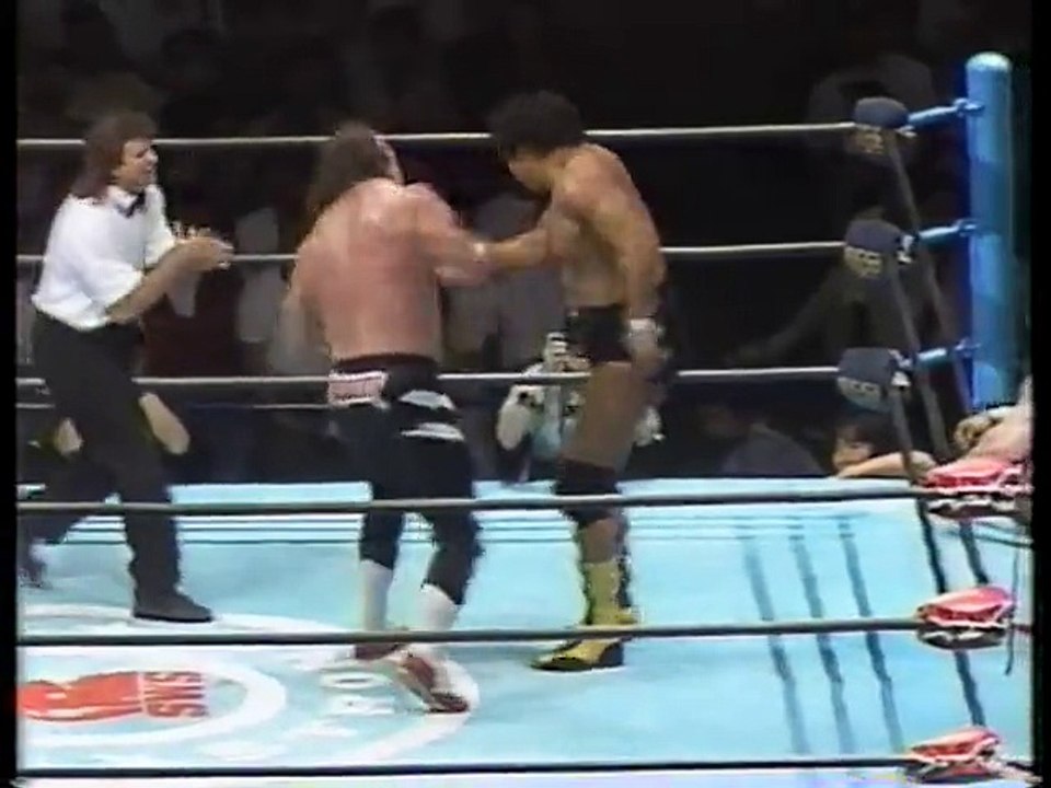 Genichiro Tenryu & Randy Savage vs. King Haku & Yoshiaki Yatsu vs. Power And Glory (Hercules & Paul Roma) vs. Takashi Ishikawa & The Great Kabuki vs. The Rockers (Marty Jannetty & Shawn Michaels) (SWS)