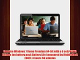 Toshiba Satellite L755DS5279 156Inch Laptop 20 GHz AMD A63400M Processor 4GB DDR3 320GB HDD Window 7 Home Premium Gray