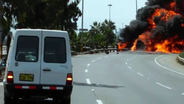 Panamericana Sur: Camión cisterna de combustible provocó gran incendio