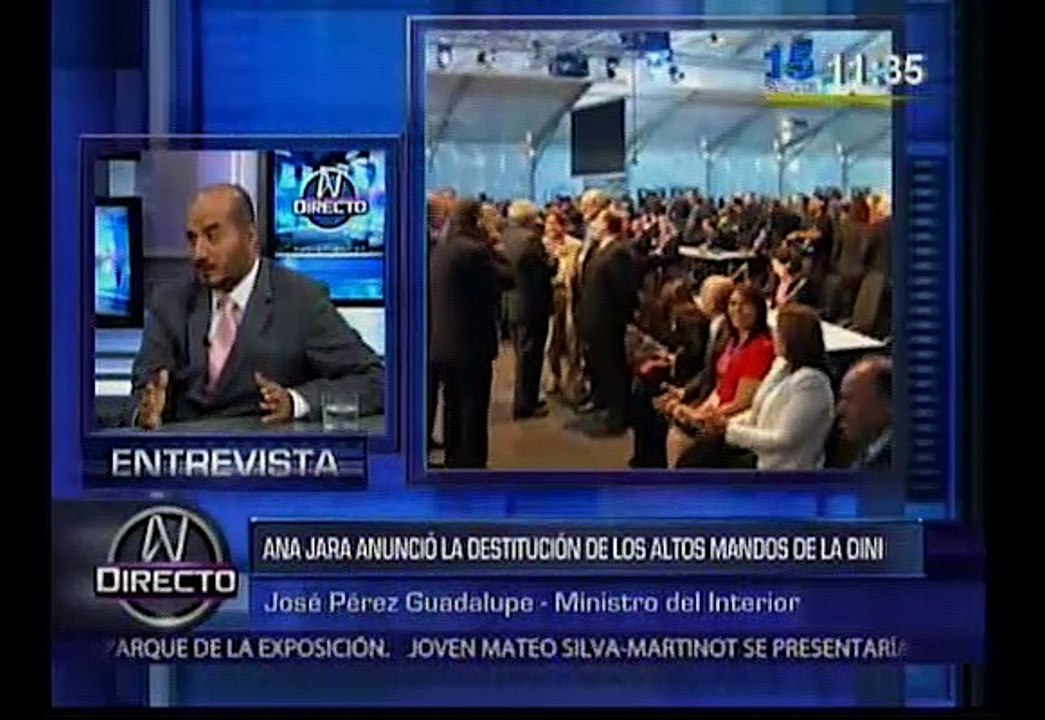 Pérez Guadalupe respalda a Ana Jara frente a moción de censura