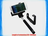 PDXD Wireless Bluetooth Mobile Phone Monopod Extendable Camera Shooting Handheld Monopod for