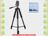 75-Inch Elite Series Full Size Camcorder Tripod For JVC Everio GZ-EX310 GZ-EX355 GZ-EX515 GZ-EX555