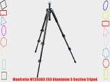 Manfrotto MT293A3 293 Aluminum 3 Section Tripod