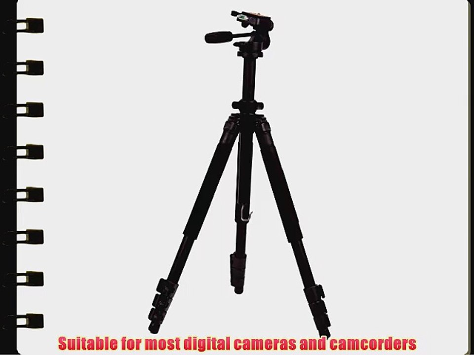 Professional Flexible Aluminum FT-6663A Tripod for Digital Camera Black