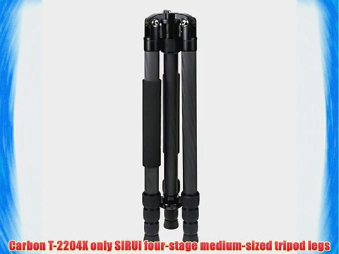Carbon T-2204X only SIRUI four-stage medium-sized tripod legs